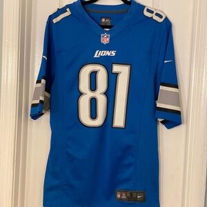 Detroit Lions Calvin Johnson #81 On Field Jersey